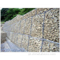 Caixa de gabion galvanizada de arame de ferro de baixo carbono